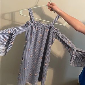 off the shoulder dress,worn once